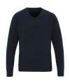 PR400 Premier Essential Acrylic V Neck Sweater Navy colour image